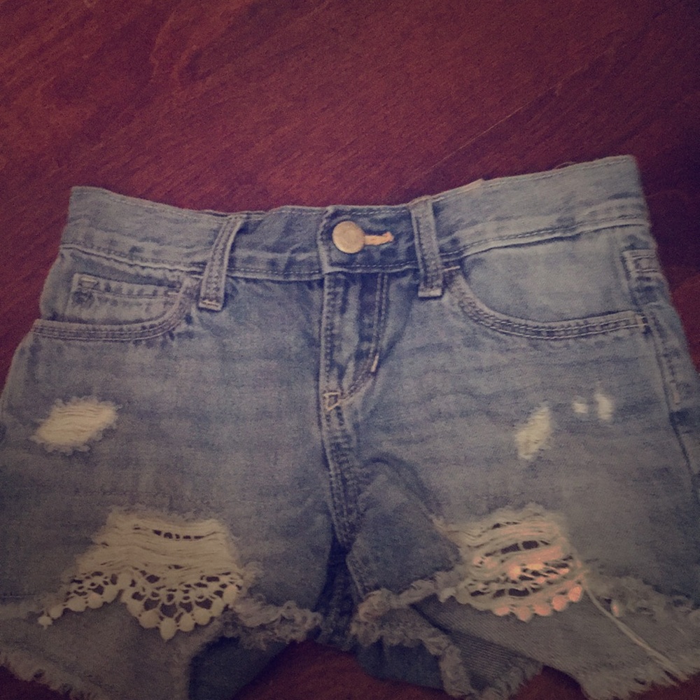 Shorts with rips